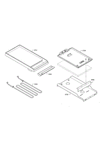 Griddle / Element parts for Thermador Range PRD48JDSGU/02 from AppliancePartsPros.com