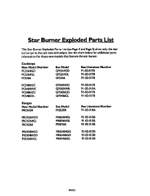 Exploded Parts List parts for Thermador Accessories PRDS486GDL from AppliancePartsPros.com