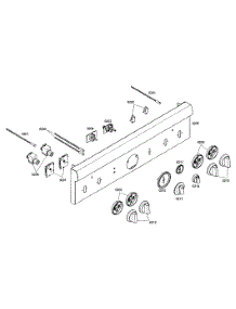 Control Panel parts for Thermador Gas Range PRG304EH01 from AppliancePartsPros.com