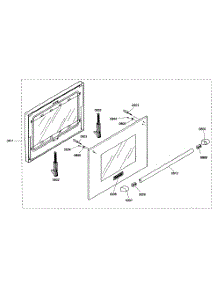 Oven Door Assy parts for Thermador Gas Range PRG304EH01 from AppliancePartsPros.com
