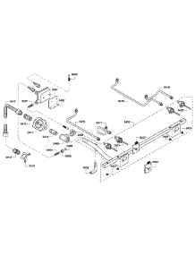 Gas Supplay parts for Thermador Gas Range PRG304GH/01 from AppliancePartsPros.com