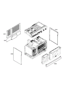 Outside Cabinet parts for Thermador Gas Range PRG484ECG02 from AppliancePartsPros.com