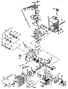 Powerhead And Oiler Assemblies parts for Mcculloch Chainsaw PRO MAC 610 11-,12-,13-600041-10 from AppliancePartsPros.com