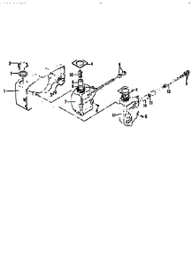 Fan Housing And Fuel Tank Assemblies parts for Mcculloch Chainsaw PRO MAC 610 11-,12-600041-07 from AppliancePartsPros.com