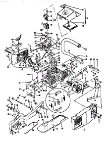 General Assembly parts for Lowrance Gas Chainsaw PRO MAC 610 11-,12-600041-14 from AppliancePartsPros.com