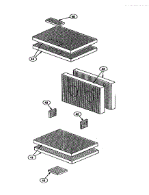 Insulation parts for Thermador Electric Range PRSE364GD from AppliancePartsPros.com