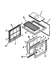 Model Tk25a Tile Kit parts for Monarch Space Heater PS2SA from AppliancePartsPros.com