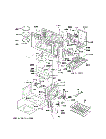 Interior Parts (1) parts for Ge Microwave/Hood Combo PSA9120SF6SS from AppliancePartsPros.com