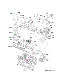 Interior Parts (2) parts for Ge Microwave/Hood Combo PSA9120SF6SS from AppliancePartsPros.com