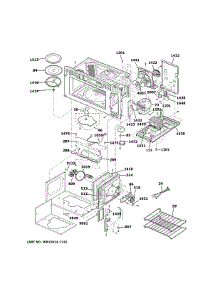 Interior Parts (1) parts for Ge Microwave/Hood Combo PSA9120SP1SS from AppliancePartsPros.com