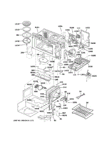 Interior Parts (1) parts for Ge Microwave/Hood Combo PSA9240SF6SS from AppliancePartsPros.com