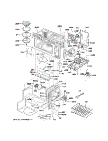 Interior Parts (1) parts for Ge Microwave/Hood Combo PSA9240SP1SS from AppliancePartsPros.com