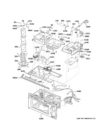 Interior Parts (2) parts for Ge Microwave/Hood Combo PSA9240SP1SS from AppliancePartsPros.com