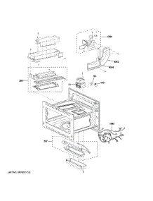 Insulator Parts parts for Ge Built-In Microwave PSB9240SF6SS from AppliancePartsPros.com