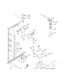 Fresh Food Section parts for Ge Side-By-Side Refrigerator PSS28KSHNCSS from AppliancePartsPros.com