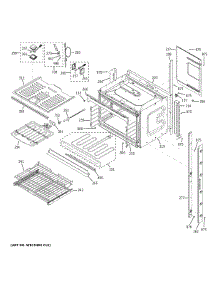 Upper Oven parts for Ge Electric Wall Oven PT7550FM2DS from AppliancePartsPros.com