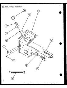 Control Panel Assembly (Ptc09300e / P9999708r) (Ptc09400e / P9806708r) (Ptc09300ec / P9811708r) (Ptc09400ec / P9872408r) parts for Amana Central Air Conditioner PTC07300E/P9999701R from AppliancePartsPros.com