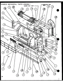 Chassis Mechanical Parts Assembly (Ptc12300er / P9812515r) (Ptc12400er / P9872215r) parts for Amana Central Air Conditioner PTC07300ER/P9812501R from AppliancePartsPros.com