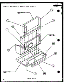 Chassis Mechanical Parts Assy (Ptc09300er / P9812508r) (Ptc09400er / P9872208r) parts for Amana Central Air Conditioner PTC07300ER/P9882501R from AppliancePartsPros.com