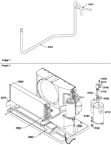 Compressor / Tubing parts for Amana Heating Cooling Combined Unit PTC074A35CA/P1202326R from AppliancePartsPros.com