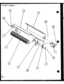 Blower Assembly (Ptc12300e / P9999729r) (Ptc12400e / P9806729r) (Ptc12300ec / P9811729r) (Ptc12400ec / P9872429r) parts for Amana Central Air Conditioner PTC09300E/P9999708R from AppliancePartsPros.com