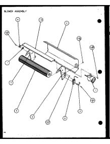 Blower Assembly (Ptc12300e / P9999715r) (Ptc12400e / P9806715r) (Ptc12300ec / P9811715r) (Ptc12400ec / P9872415r) parts for Amana Central Air Conditioner PTC09300EC/P9811708R from AppliancePartsPros.com