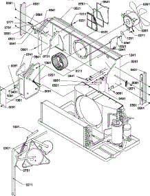 Chassis / Compressor Tubing parts for Amana Heating Cooling Combined Unit PTC093A25AA/P1202297R from AppliancePartsPros.com