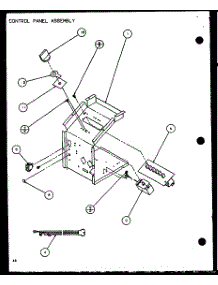 Control Panel Assembly (Ptc12300e / P9999715r) (Ptc12400e / P9806715r) (Ptc12300ec / P9811715r) (Ptc12400ec / P9872415r) parts for Amana Central Air Conditioner PTC09400EC/P9872408R from AppliancePartsPros.com