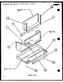 Chassis Mechanical Parts Assy (Ptc07400er / P9872201r) (Ptc07300er / P9812501r) parts for Amana Central Air Conditioner PTC09400ER/P9872208R from AppliancePartsPros.com