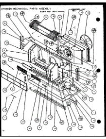 Chassis Mechanical Parts Assembly (Ptc07300e / P9999701r) (Ptc07400e / P9806701r) (Ptc07300ec / P9811701r) (Ptc07400ec / P9872401r) parts for Amana Central Air Conditioner PTC12300E/P9999715R from AppliancePartsPros.com