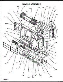 Chassis Assembly (Ptc07435j / P1169168r) (Ptc09300j / P1169161r) (Ptc09325j / P1169162r) (Ptc09325jr / P1169326r) (Ptc09335jft / P1169429r) (Ptc09335jft / P1169430r) (Ptc12325j / P1169163r) (Ptc12335jc / P1169220r) (Ptc12335jf / P1169427r) (Ptc12335jr / P1169325r) (Ptc12350j parts for Amana Central Air Conditioner PTC12335JR/P1169325R from AppliancePartsPros.com