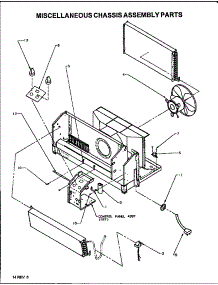Misc. Chassis Parts (Ptc07435j / P1169168r) (Ptc09300j / P1169161r) (Ptc09325j / P1169162r) (Ptc09325jr / P1169326r) (Ptc09335jft / P1169429r) (Ptc09335jft / P1169430r) (Ptc12325j / P1169163r) (Ptc12335jc / P1169220r) (Ptc12335jf / P1169427r) (Ptc12335jr / P1169325r) (Ptc123 parts for Amana Central Air Conditioner PTC12350J/P1169164R from AppliancePartsPros.com