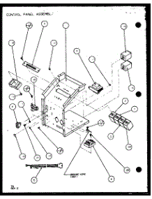 Control Panel Assembly (Ptc15300er / P9812522r) (Ptc15400er / P9872222r) parts for Amana Central Air Conditioner PTC12400ER/P9872115R from AppliancePartsPros.com