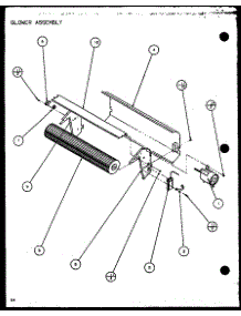 Blower Assembly (Ptc12300er / P9812515r) (Ptc12400er / P9872215r) parts for Amana Central Air Conditioner PTC12400ER/P9872215R from AppliancePartsPros.com