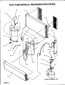 Refrigeration System (Heat Pump Models) (Ptc07435j / P1169168r) (Ptc12335jc / P1169220r) (Ptc12335jf / P1169427r) (Ptc12335jr / P1169325r) (Pth07415j / P1169172r) (Pth09325k / P1169169r) (Pth09325kr / P1169330r) (Pth09335k / P1169170r) (Pth09335kc / P1169222r) (Pth09335kr parts for Amana Central Air Conditioner PTC12400JP/P1169431R from AppliancePartsPros.com