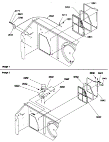 Chassis parts for Amana Heating Cooling Combined Unit PTC153A00HA/P1214103R from AppliancePartsPros.com