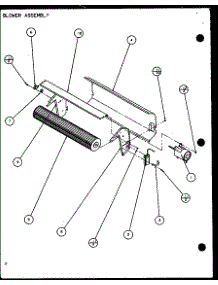 Blower Assembly (Ptc09300e / P9999708r) (Ptc09400e / P9806708r) (Ptc09300ec / P9811708r) (Ptc09400ec / P9872408r) parts for Amana Central Air Conditioner PTC15400E/P9806722R from AppliancePartsPros.com