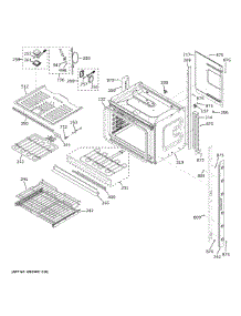 Upper Oven parts for Ge Electric Wall Oven PTD9000BN2TS from AppliancePartsPros.com