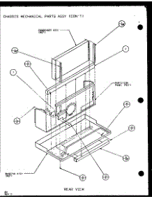 Chassis Mechanical Parts Assy (Con^T) (Pth15300er / P9812622r) (Pth15400er / P9872122r) parts for Amana Central Air Conditioner PTH07300ER/P9882601R from AppliancePartsPros.com