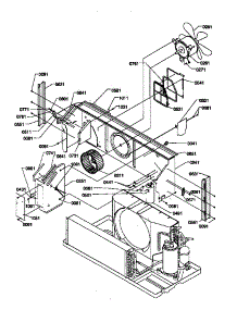 Chassis parts for Amana Heating Cooling Combined Unit PTH073A35CA/P1202315R from AppliancePartsPros.com
