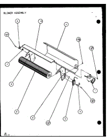 Blower Assembly (Pth07400er / P9872101r) (Pth07300er / P9812601r) parts for Amana Central Air Conditioner PTH07400ER/P9872101R from AppliancePartsPros.com