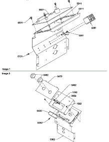 Control Panel parts for Amana Heating Cooling Combined Unit PTH074A00AB/P1225162R from AppliancePartsPros.com