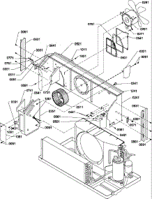 Chassis parts for Amana Heating Cooling Combined Unit PTH074A15AB/P1225163R from AppliancePartsPros.com
