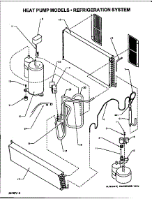 Refrigeration System (Heat Pump Models) (Ptc09335jft / P1169429r) (Ptc12350jr / P1169328r) (Pth09335kc / P1169222r) (Pth09350jd / P1169433r) (Pth09425jl / P1169167r) parts for Amana Central Air Conditioner PTH09325KR/P1169330R from AppliancePartsPros.com