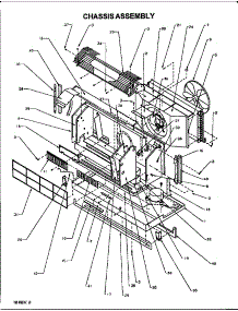 Chassis Assembly parts for Amana Central Air Conditioner PTH09335KF/P1169442R from AppliancePartsPros.com