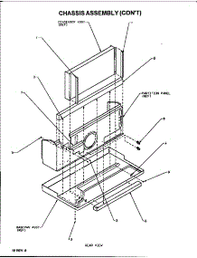 Chassis Assembly (Cont.) parts for Amana Central Air Conditioner PTH09335KF/P1169442R from AppliancePartsPros.com