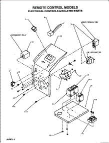 Electrical Controls Amd Parts (Remote) parts for Amana Central Air Conditioner PTH09335KF/P1169442R from AppliancePartsPros.com