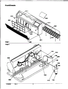Front / Chassis parts for Amana Heating Cooling Combined Unit PTH093A35DA/P1202602R from AppliancePartsPros.com