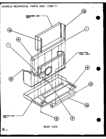 Chassis Mechanical Parts Assy (Pth09300f / P1102601r) (Pth09400f / P1102701r) (Pth09300fc / P1103001r) (Pth09400fc / P1103101r) parts for Amana Central Air Conditioner PTH09400E/P9806908R from AppliancePartsPros.com