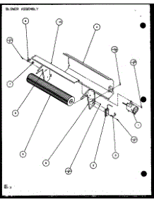 Blower Assembly (Pth12300e / P9806815r) (Pth12400e / P9806915r) (Pth12300ec / P9811815r) (Pth12400ec / P9872315r) parts for Amana Central Air Conditioner PTH09400E/P9806908R from AppliancePartsPros.com